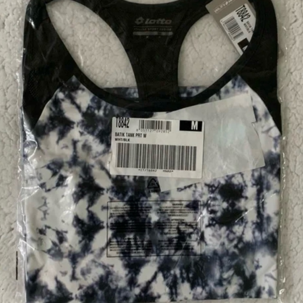 Lotto Women’s Batik Tank size Medium. NWT - Picture 5 of 14
